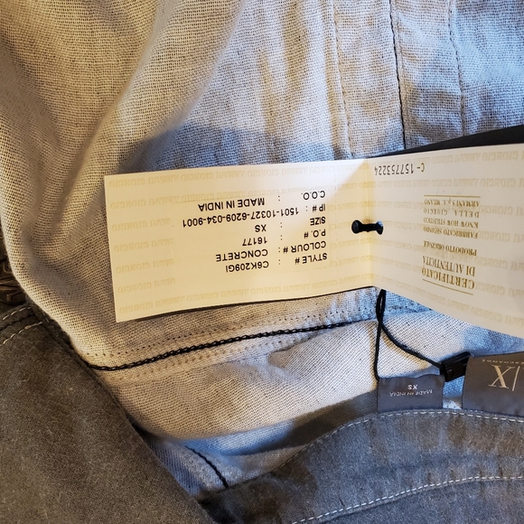 Men's Armani Exchange Light Button Up Jacket - Picture 5 of 7